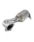 Preview: Bull-X Downpipe 2,5" VAG 1.4 TSI EA111 mit Kompressoraufladung (mit ECE*)