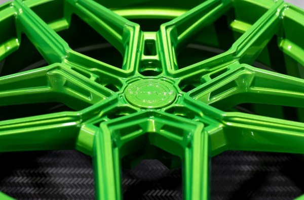 Concaver CVR5 22x9 Gloss Candy Apple Green