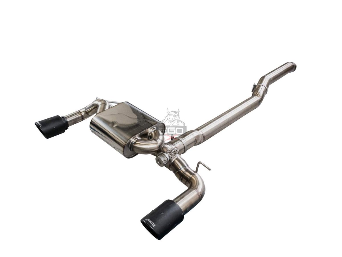 EGO-X Abgasanlage 3,5" für BMW F22 235i/240i