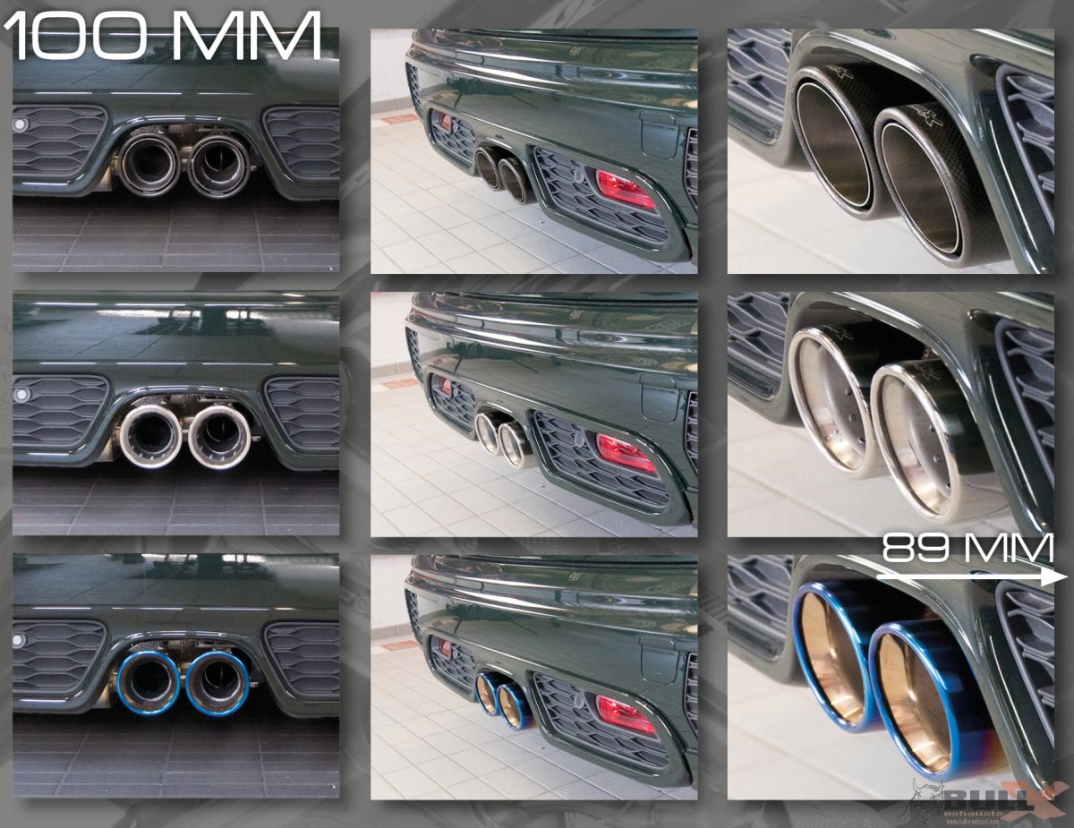 EGO-X Abgasanlage 3" für Mini Cooper S + JCW F56