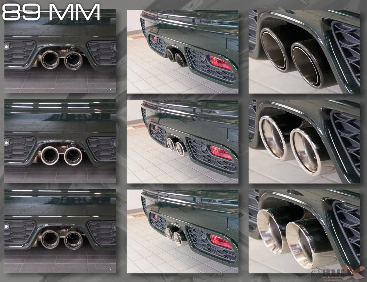 EGO-X Abgasanlage 3" für Mini Cooper S + JCW F56