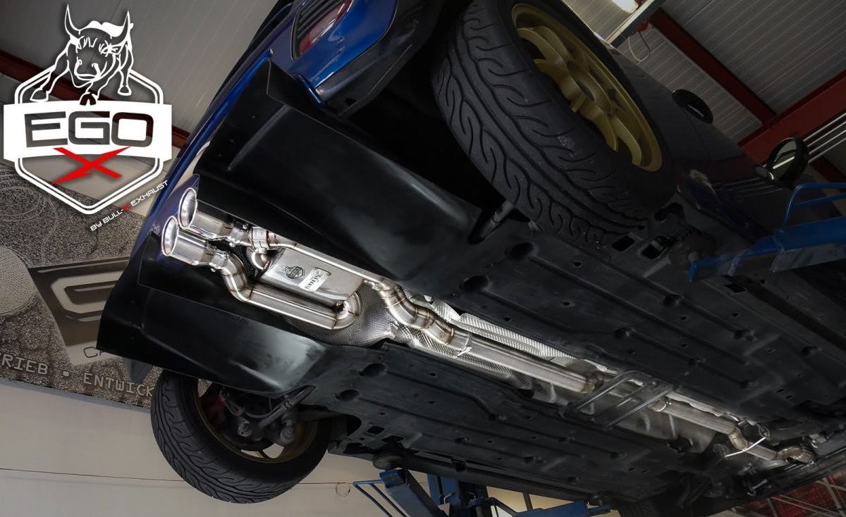 EGO-X Abgasanlage 2,75" für Mini Cooper S und JCW R56 R57 R58 R59