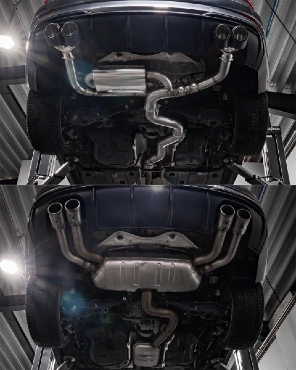 EGO-X Abgasanlage 3,5" Audi S3 8V quattro Facelift OPF 300PS (mit ECE*)