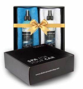 Geschenkset Fahrzeugpflege Classic, Quick&Bright
