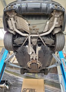 Grail Abgasanlage Mercedes AMG C43 205