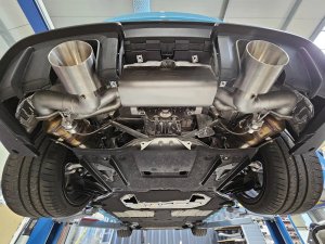 Porsche 718 Cayman GT4 RS Spyder Grail Abgasanlage